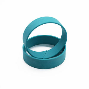 Fascia di usura degli anelli guida in resina poliestere turchese - Product Image 6