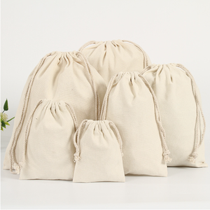 CCH Customized natural cotton <b>drawstring</b> <b>bag</b> for travel storage - Product Image 4