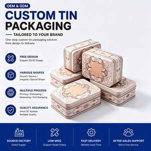 Recipiente <span class=keywords><strong>de</strong></span> metal <span class=keywords><strong>de</strong></span> hojalata rectangular con impresión personalizada, embalaje <span class=keywords><strong>de</strong></span> pan <span class=keywords><strong>de</strong></span> chocolate y galletas <span class=keywords><strong>de</strong></span> calidad alimentaria para aperitivos y <span class=keywords><strong>dulces</strong></span> - Product Image 1