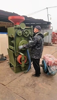 Machine à décortiquer le riz portable 1000 kg/h, ensemble complet de décortiqueuse de riz, machine à décortiquer le riz combinée, bonne qualité