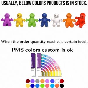 3.5\" Squeezable Smile Face Guy Phone Holder for Promotional & Business Gifts - Product Image 4