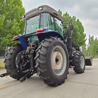 Tracteur intégré pour le labour et le chargement, compatible avec herse, semoir, niveleuse et toutes sortes d'outils agricoles