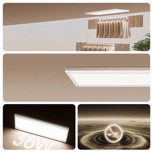 Séchoir électrique ultra-plat et minimaliste avec éclairage LED plat intégré - Product Image 5