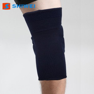 Genouillère Shiwei noire, haute élasticité, protection en éponge, pour danse, volley-ball, football, absorption des chocs, taille L adulte, lot de 1 - Product Image 4