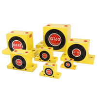 GT-Serie Pneumatischer Luftturbinen-Vibrator Pneumatischer Kugelvibrator Trichter-Pulver-Aluminium-Turbinen-Luftvibrator