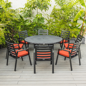 Mobilier de salle à manger d'extérieur Offre Spéciale <span class=keywords><strong>table</strong></span> de patio de restaurant <span class=keywords><strong>et</strong></span> ensemble de chaises en corde pour jardin - Product Image 2
