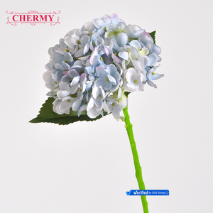 TH1520 Venta al por mayor Boda Decoración Bunga Hortensia Flores artificiales <span class=keywords><strong>Flor</strong></span> falsa - Product Image 2