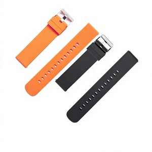 Correa de Reloj de Silicona de 20mm 22mm Estilo Marino con Hebilla Universal, Correa Plana con Extremo Recto para <span class=keywords><strong>Huawei</strong></span> Watch 3 <span class=keywords><strong>GT3</strong></span> - Product Image 5