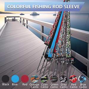 Floating Puncture Resistant Labeled Schutzs ocke zum Gießen von Spinn ruten Premium Neopren Angelrute hülse - Product Image 5