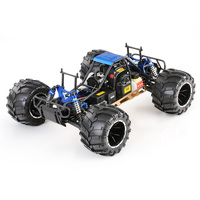HSP Skeleton 94050 Warrior MXT-5 Todoterreno 1:5 Patrol 32CC Radio Control 4WD RTR Camioneta Monstruo a Gasolina con Engranajes de Acero