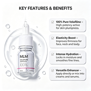 Sérum Volufiline Formule Personnalisée avec 100% de Volufiline pour le repulpage du visage, les soins corporels, l'hydratation, le raffermissement, anti-âge, marques de beauté - Product Image 1