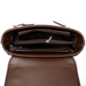 批发时尚女包，设计师涤纶内衬包，PU荔枝图案多功能包2112 - Product Image 2