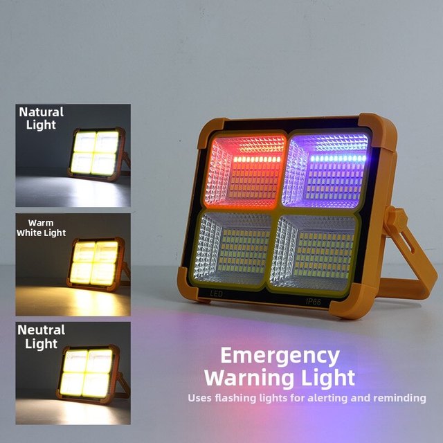 Street Vending Night Market Lamp Ultra-Bright Household LED Emergency Light Power Outages USB-Charged Outdoor Camping Lighting