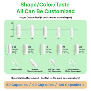 Biocaro Top Quality Health Care Products <span class=keywords><strong>Spirulina</strong></span> <span class=keywords><strong>100</strong></span> Cápsulas Vegetais Suplemento Alimentar <span class=keywords><strong>Natural</strong></span> para Energia - Product Image 3