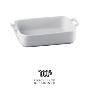 Cacerola Rectangular de Porcelana con Asas, 14 × 11.3 × 4.7 h cm Mps - Product Image 4