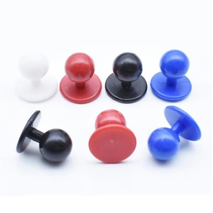 Wholesale Cheap Price Round Shape <strong>Gold</strong> Silver White Black Kitchen Restaurant Uniform Plastic Nylon Chef <strong>Button</strong> - Product Image 6