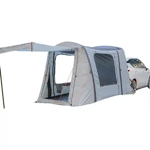 Tenda da viaggio da campeggio all'aperto tenda da coda gonfiabile multifunzionale per auto tenda posteriore antipioggia e antivento per vari modelli