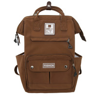 Sac à dos de voyage unisexe en nylon imperméable et résistant à l'usure avec cadre externe et courbe physiologique du dos, 20-35L