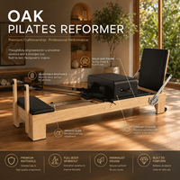Meistverkauftes Hochwertiges Eichenholz Pilates Reformer Core Bett Pilates-Maschine Kommerzielles Holz-Pilates-Gerät