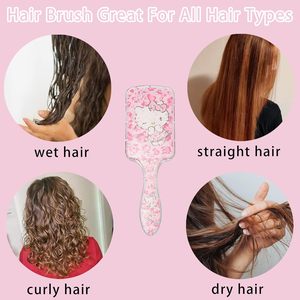 Hot Sale Cartoon Unicorn Design Air Cushion <b>Comb</b> Portable Massage Detangling Hair Brush Cute Plastic Antistatic Airbag <b>Comb</b> - Product Image 3