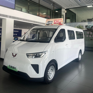 WULING YANGGUANG 2024 MINI <span class=keywords><strong>VAN</strong></span> EV nuovo veicolo di energia per l'esportazione 4 porte 2 posti <span class=keywords><strong>VAN</strong></span> 230KM 300KM dalla cina furgone elettrico puro - Product Image 1