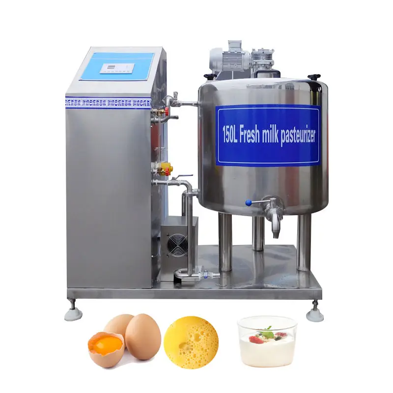 पेशेवर 150L दही बनाने की मशीन दही रस अंडा तरल ऊंट दूध pasteurization मशीन