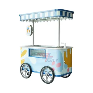 Best Design Concept 6 piccole ruote chiosco alimentare prefabbricato Mobile