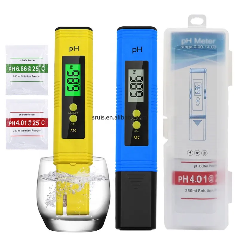 Manufacturer Portable high precision PH test pen PH meter PH water quality testing instrument