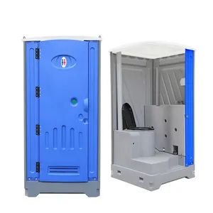 Gabinete de inodoro portátil Toppla, uso de inodoro químico para lugares cortos de agua, inodoro portátil porta Loo