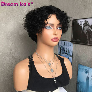 Perruques bouclées <span class=keywords><strong>de</strong></span> <span class=keywords><strong>cheveux</strong></span> humains perruque bob courte pour les femmes ombre couleur pleine machine faite pas cher perruque <span class=keywords><strong>de</strong></span> <span class=keywords><strong>cheveux</strong></span> humains brésiliens <span class=keywords><strong>cheveux</strong></span> humains - Product Image 4