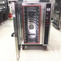 Four à convection électrique commercial de comptoir, neuf, 5 plateaux, contrôle programmable, haute efficacité, en acier inoxydable, grande capacité pour les noix