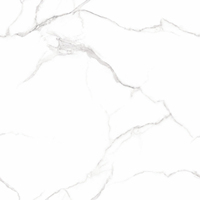 Carrelage en porcelaine blanc brillant effet marbre, design moderne, Foshan JBN, 800x800, pour salon et appartement.