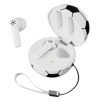 Écouteurs intra-auriculaires 2026 pour le football (5.4) - Design compact et raffiné, cadeau idéal pour les fans de basketball, tennis et baseball