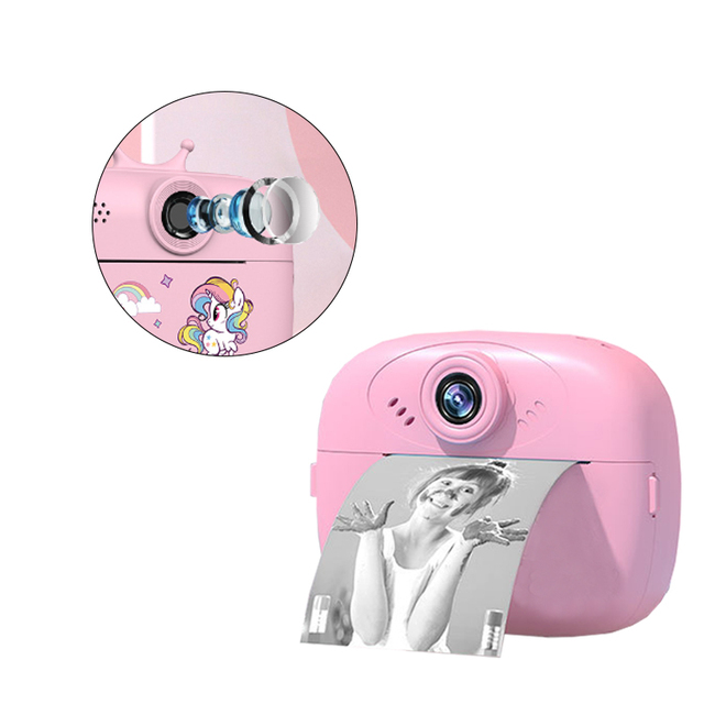 Portable Children Dual-lens Instant Camera for Taking and Printing Selfies for Sale
