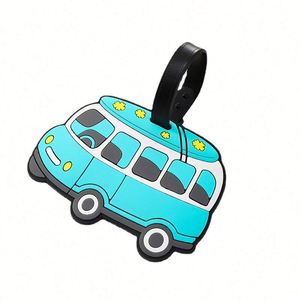 Etiquetas de Equipaje de Plástico PVC de Goma Suave, Impermeables, Personalizadas en Tamaño y Color con Logotipo, Venta al Por Mayor 2021 - Product Image 6