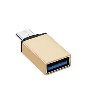 wholesales USB 3.0 to Type c OTG adapter Phone accessories Connector for Samsung Huawei Xiaomi Android phone Card Reader