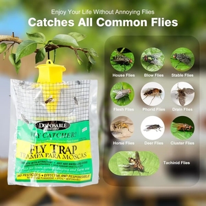 Hot bán mạnh mẽ trái cây <span class=keywords><strong>Fly</strong></span> bẫy và treo <span class=keywords><strong>Fly</strong></span> bẫy cho trong nhà bay kiểm soát côn trùng - Product Image 2