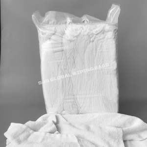 Trapos de Limpieza Industriales 100% Algodón, Trapos Blancos Reciclados, Sin Manchas, Absorbentes, para Limpieza - Product Image 1