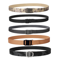 Nouvelle ceinture tactique à dégagement rapide pour hommes, ceinture de style tendance pour les activités de plein air et la pêche, longueur de ceinture de 70 à 170 cm