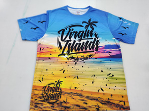 Conception personnalisée impression marathon course à pied sport t-shirt sublimation col rond respirant événement publicité t-shirt pour hommes - Product Image 6