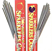 Feux d'artifice sans fumée dorés de 7 pouces à prix de gros 0977, parfaits pour les mariages, le Nouvel An chinois et les fêtes (en papier)