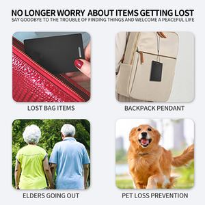 Localisateur GPS fin et rechargeable certifié MFi pour sacs, bagages et portefeuilles, compatible avec la fonction Localiser de Apple (type AirTag) - Product Image 5