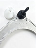 97034105103 JIRUNDA Bras de suspension inférieur avant / Bras triangulaire pour Cayenne & Panamera 970 (Nouvelle garantie de 2 ans)