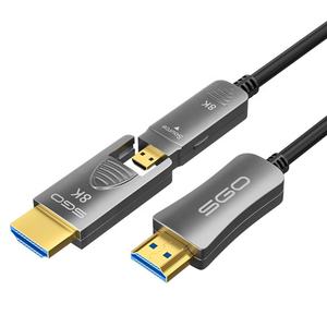 Câble <span class=keywords><strong>HDMI</strong></span> à fibre optique détachable 8K <span class=keywords><strong>micro</strong></span> typeD à type A 4K120Hz AOC <span class=keywords><strong>HDMI</strong></span> 2.1V câble <span class=keywords><strong>HDMI</strong></span> 8K60Hz - Product Image 2