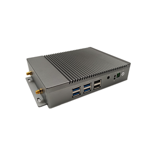 <span class=keywords><strong>PC</strong></span> Industrial Robusto sin Ventilador con Alder Lake-N N100, <span class=keywords><strong>4</strong></span> Puertos COM, Doble LAN, Amplio Voltaje 12-24V, 16GB RAM, Almacenamiento NVMe, Caja SIM <span class=keywords><strong>para</strong></span> Computación - Product Image 1