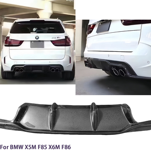 ดิฟฟิวเซอร์หลังคาร์บอนไฟเบอร์แท้ทรง HAMAN สำหรับ X5M F85/X6M F86 ปี 2015-2019 - Product Image 2