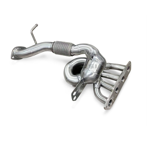 Collecteur d'échappement haute performance en acier inoxydable SS304 pour Mazda 3 Axela 2.0 2014-2019 – Tuyau de collecteur <span class=keywords><strong>sport</strong></span> pour utilisation sur route et piste – Ajustement direct - Product Image 3