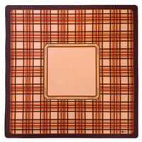Jeu de Mahjong Américain Vintage en Acrylique Crème Désertique avec Tuiles à Motifs de Cowboy, Fer à Cheval et Floraux pour Jeu de Loisirs