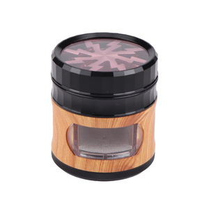 Broyeur à herbes sèches en aluminium personnalisé en usine, 63 mm, broyeur à tabac manuel, nouveau design pour accessoires - Product Image 4