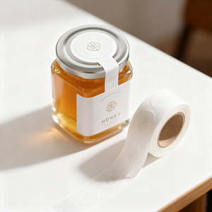 Giá tốt nhất tùy chỉnh nhãn hiệu riêng mật ong nhà sản xuất thích hợp cho khác nhau mật ong Jar nhãn - Product Image 5